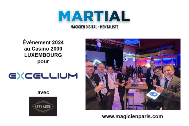 Un magicien numérique pour EXCELLIUM au Luxembourg